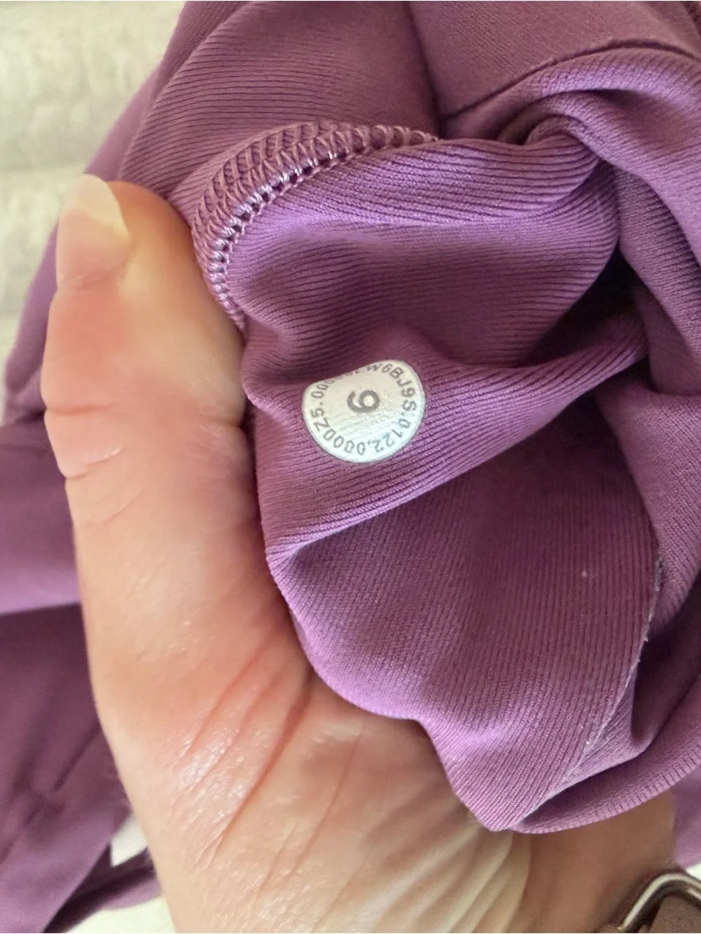 lululemon athletica Mauve crop leggings